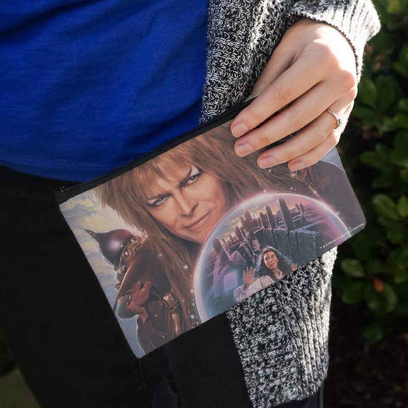 GRAPHICS & MORE Labyrinth Crystal Ball Goblin King Jareth David Bowie Makeup Cosmetic Bag Organizer Pouch - Image 3